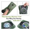 Cycling Backpack Water Bag 2l Water Bag Suction Nozzle Outdoor Sports Water Bladder Mountaineering Camping Eva Folding Water Bag